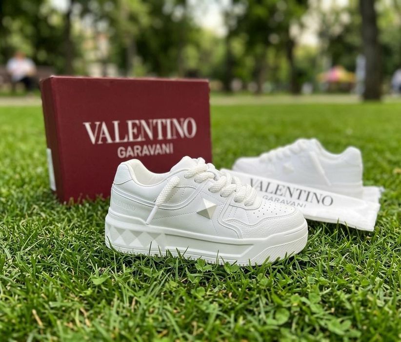 Adidasi Valentino Garavani Alb - Produs Full Box