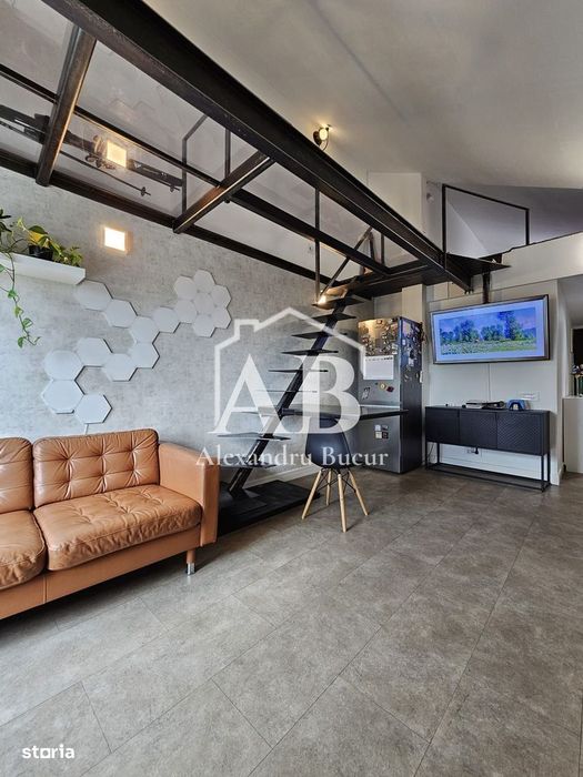 Apartament 2 camere plus birou tip loft | metrou Laminorului