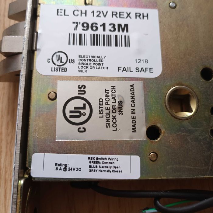 Încuietoare electrificată Broasca electrica - Schlage seria L Retrofit