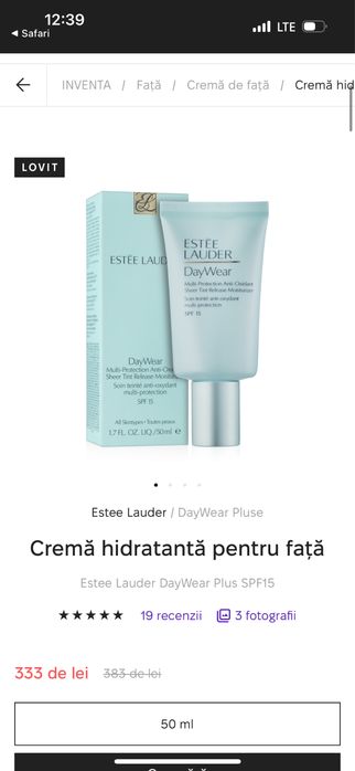 Estee Lauder Crema Hidratanta ( produse originale )