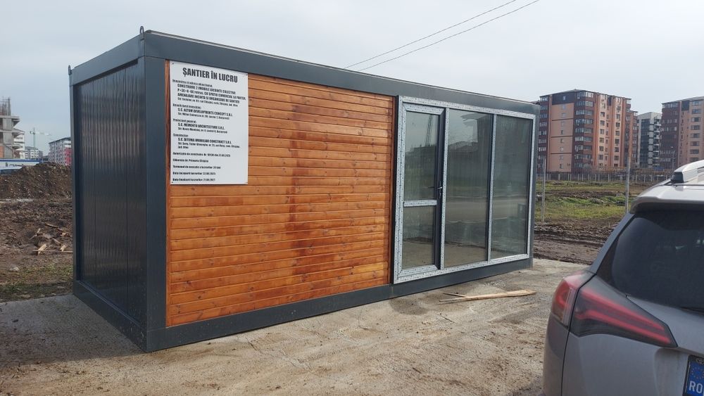 Containr modular cu grup sanitar STOC