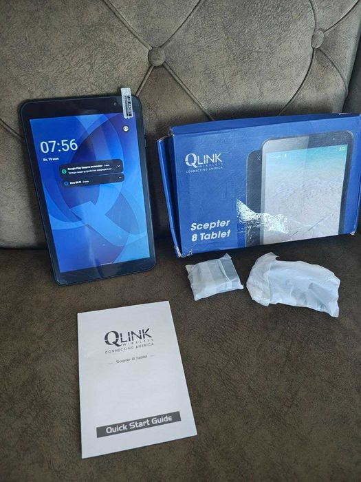Новый планшет для ютуба Scepter 8 Qlink America 8 дюйм + Зарядка