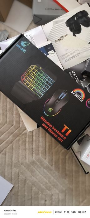 Гейминг клавиатура и мишка