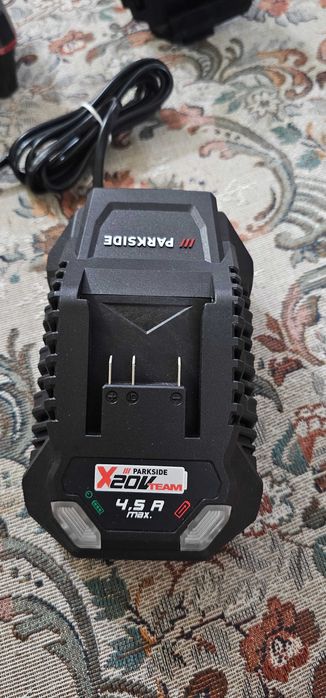 bormasina cu impact parkside performance baterie 4ah smart