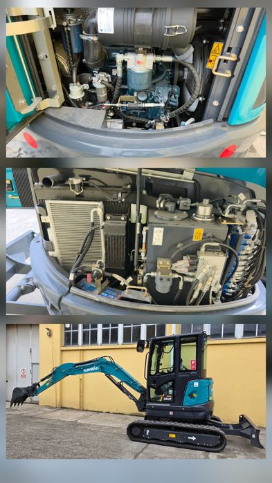 Miniexcavator SUNWARD 35UF / 50UF  NOU cu zero motor Kubota