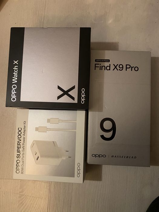 Oppo find x9 pro +smart watch + incarcator ,set