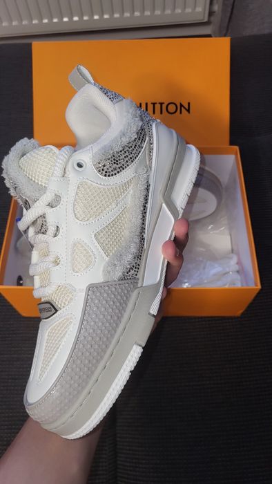 Louis Vuitton Skate White Swarovski