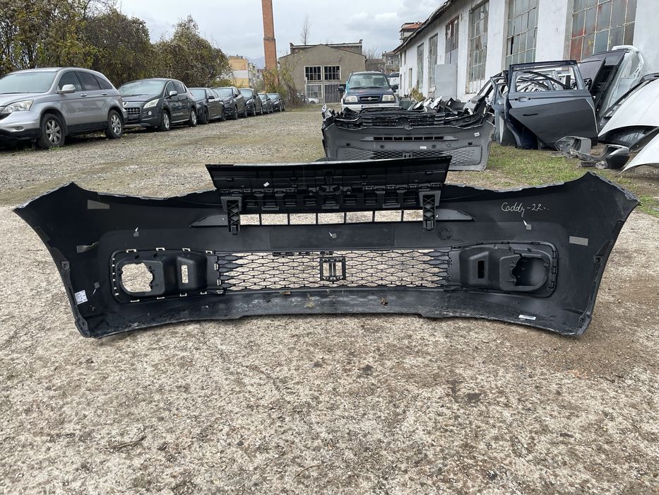 Предна броня за Volkswagen Caddy Фолксваген Кади 2020-2024г 2бр