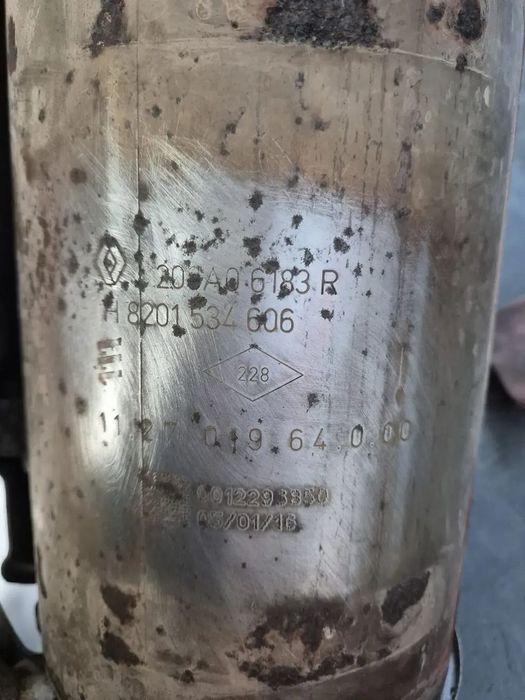 Filtru de particole Dacia Duster EURO 6 1.5 DCI 4x2