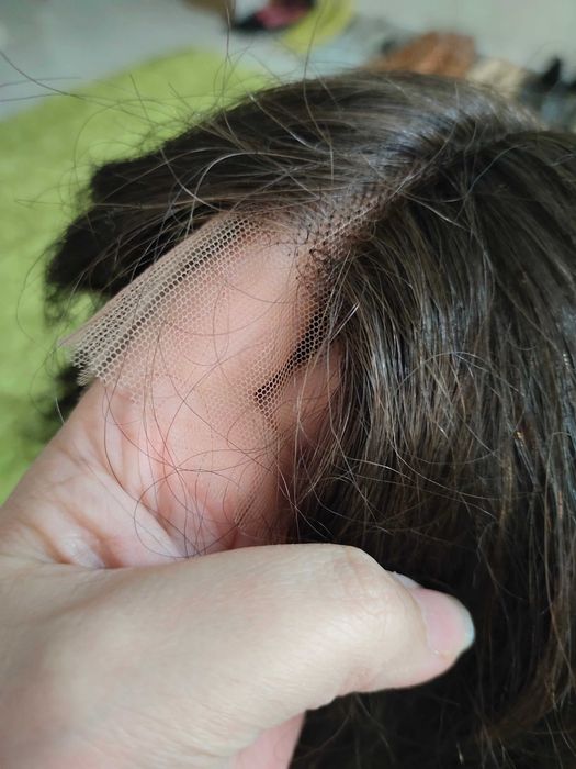 Парик натуральные волосы новый