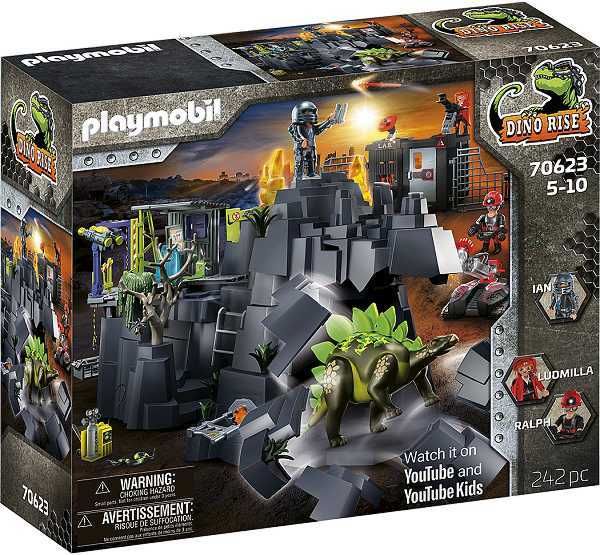 Детски конструктор PLAYMOBIL 70623 Dino Rock, конструктор