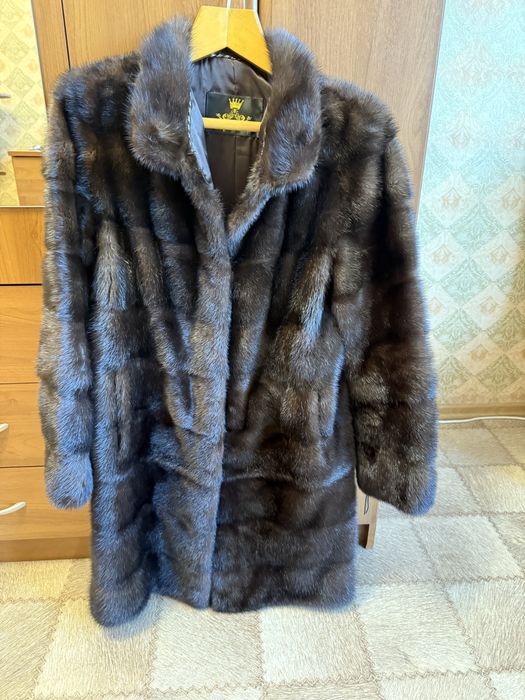 шуба норковая новая