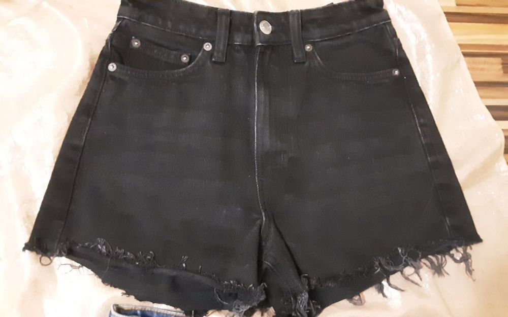 XS нови къси дамски дънки ZARA, LEVIS ,Ltb