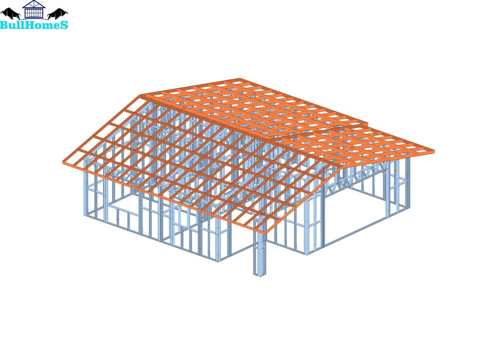 Къща,Бунгало,Преместваема къща,Сглобяеми къщи,Модулни,Жилищни-96м²