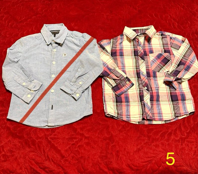 Camasi bumbac, ca noi, multicolor, petrecere, serbare, copii,  2-5 ani