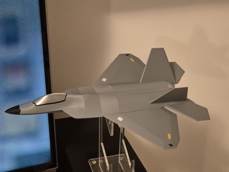 Macheta Avion de Lupta F22 Raptor  Scara 1/43