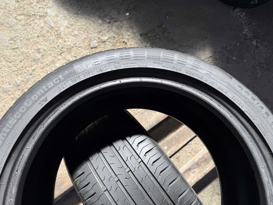 2x Anvelope Vara 225/45 R17 - Continental Conti Eco Contact 5 XL