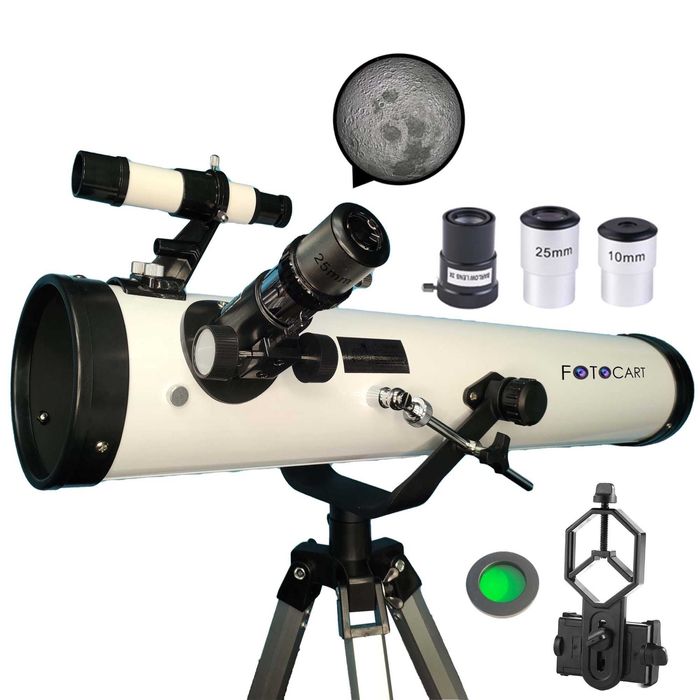 Астрономический телескоп-рефлектор 76AZ, апертура: 76 мм TELESKOP