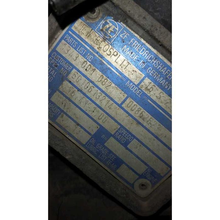 cutie de viteze MANUALA ZF 16S 222 pentru DAF XF Second Hand SH