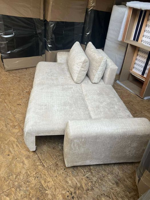 Ъглов разтегателен диван София с функция сън  (НОВ)