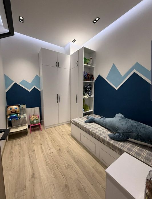 3-комнатная квартира 65 м² с дизайнерским ремонтом в ЖК Darkhan Avenue