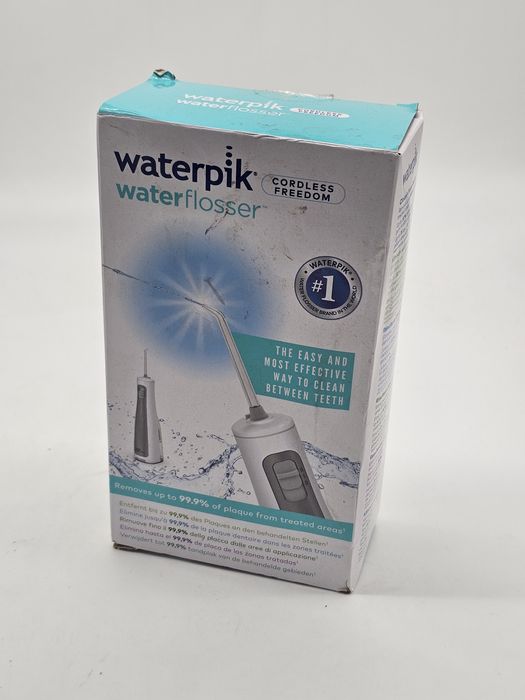 IrigatorDus bucal, Waterpik Freedom WF-03, portabil, cu baterii