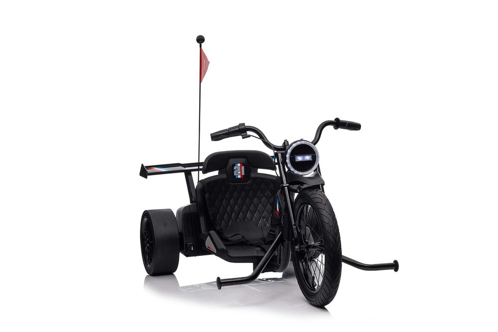Motocicleta electrica Kinderauto BJSX2338  2x 250W, 24V 10Ah #black