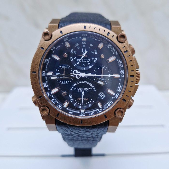 Ceas Bulova Precisionist UHF Chronograph Zeus Amanet militari 33910