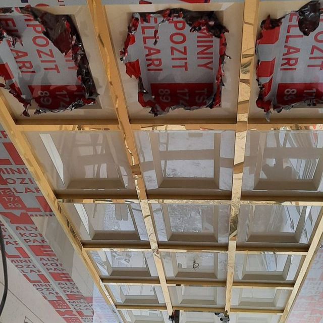 Алюкабонд мантаж фасады Алюкабонд Алукафон алибонд Самарканд