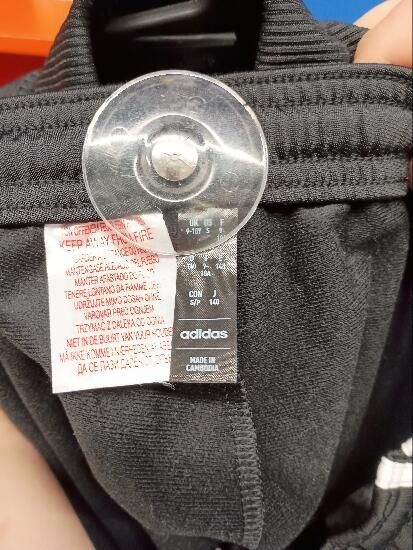 Trening Educație fizică Adidas Negru - produs resigilat Decathlon