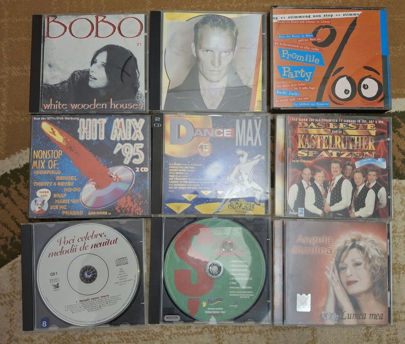 Casete/CD-uri audio originale. Muzica romaneasca/straina