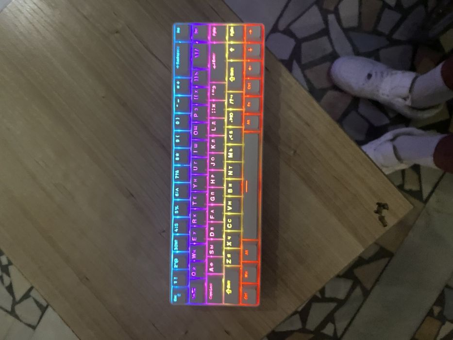 Игровая механическая клавиатура FURYCUBE TS68 PRO ь attack shark x11