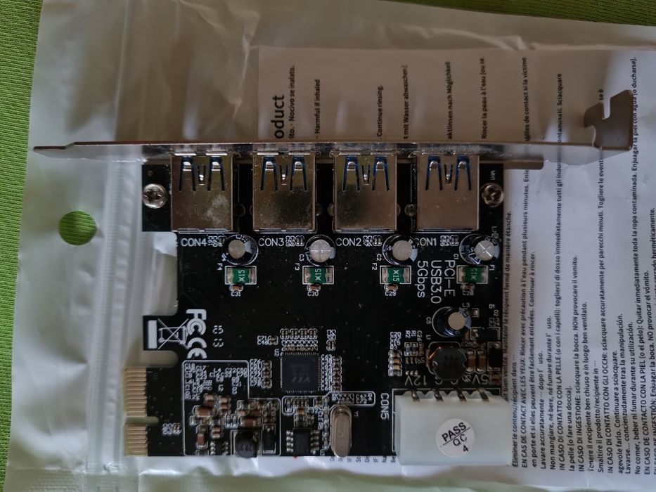 Карта Usb3 на PCI-E