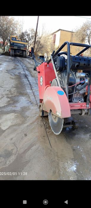 Shvariz asfalt beton kesish