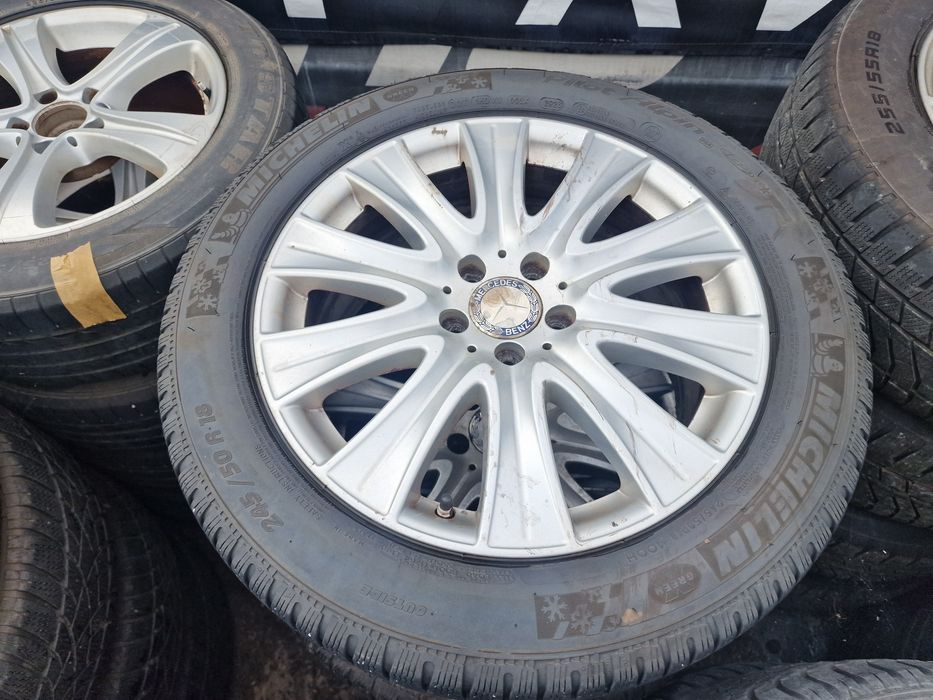 Гуми с Джанти за Mercedes S class W222 245/55 R 18 Michelin