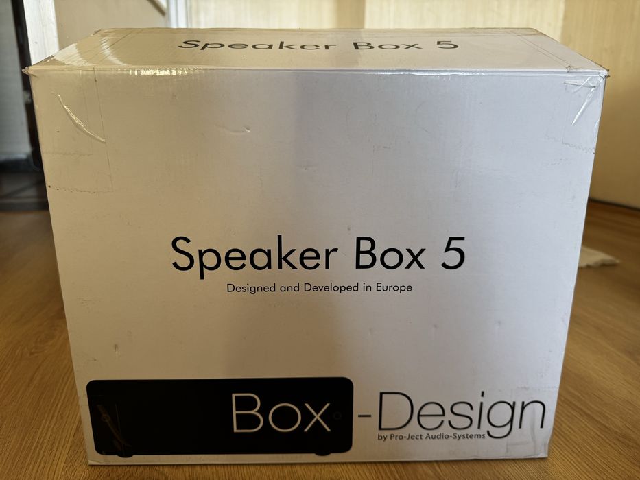 Тонколони Pro-Ject Speaker Box 5 - бели
