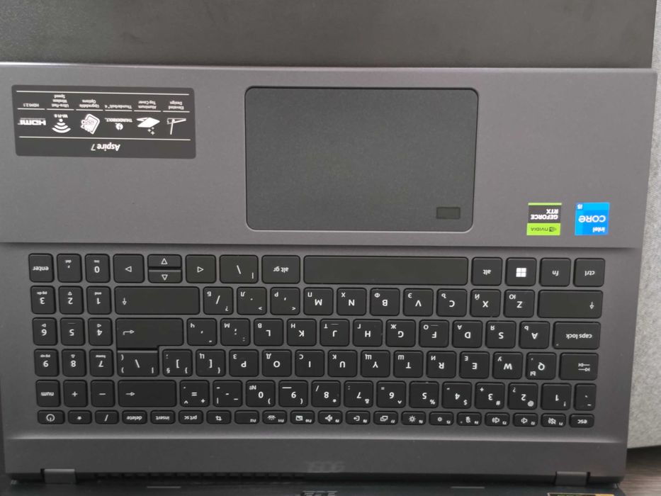 Acer Aspire 7 | i5-12450H | RTX 2050 4GB | 16GB RAM | 512GB SSD