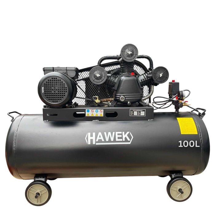 Компресор за въздух 100 литра Триглав Hawek