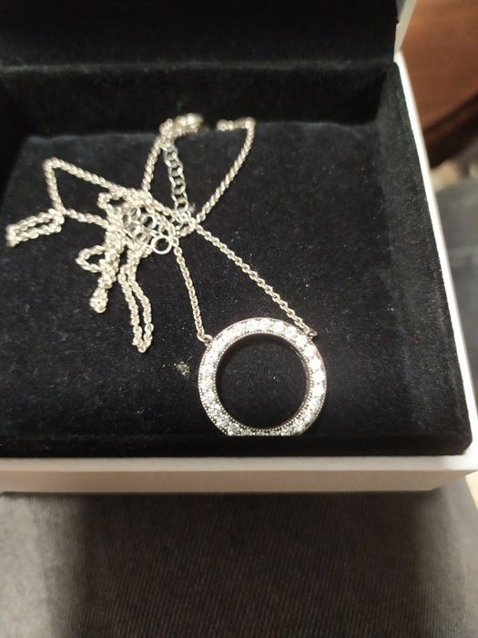 Сребърен медальон/синджир Пандора