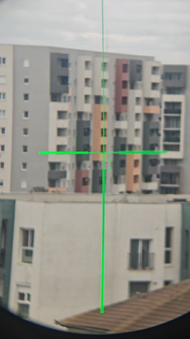 Luneta ACOG 4X Aim-O cu red dot deasupra, quick release