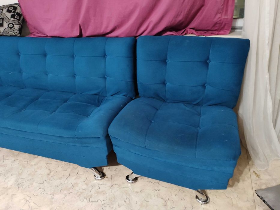 Раздвижной диван + 2 кресло