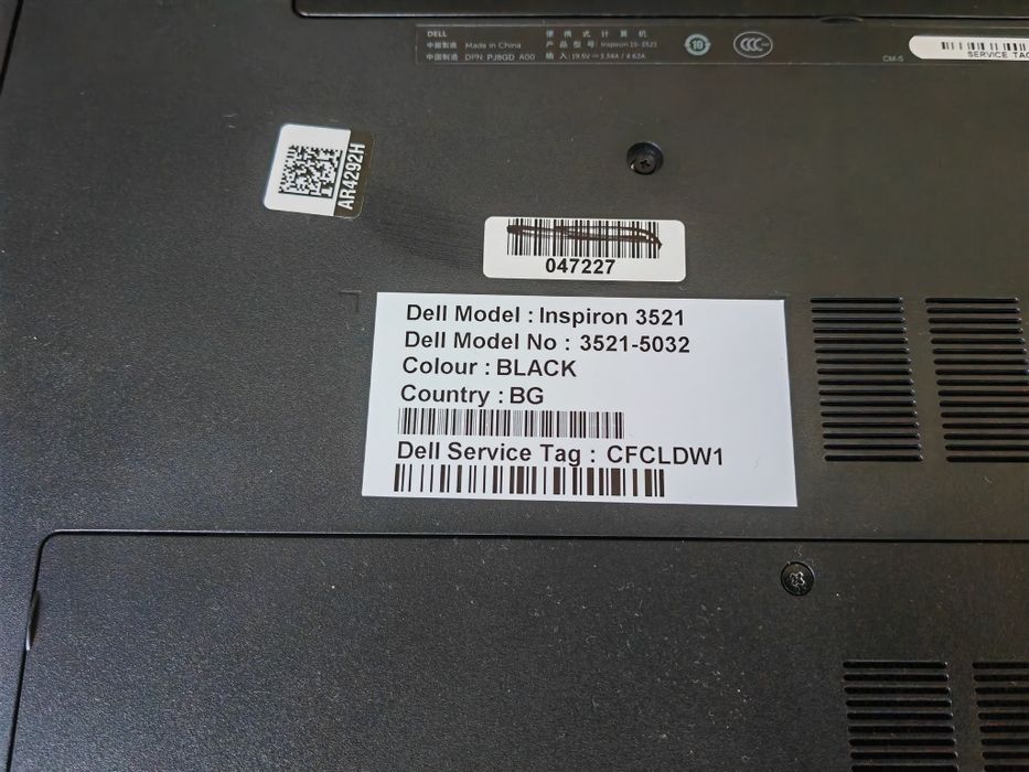 Dell Inspiron 3521 ,Intel® Core™ i5-3337U 1.80GHz,8GB DDR3,SSD 512GB, AMD Radeon HD 8730M