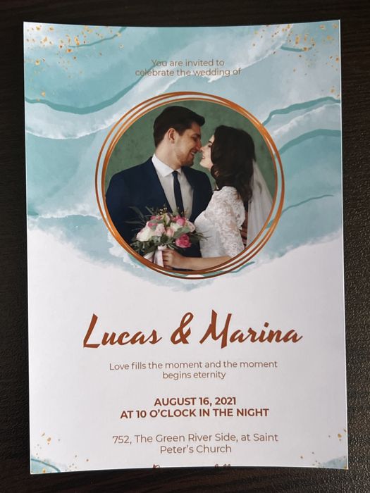 Покани за сватби,кръщенета,балове 0.70 цента