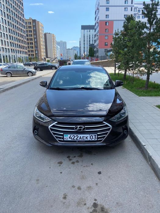 Аренда машины. Hyundai elantra 2018 г.