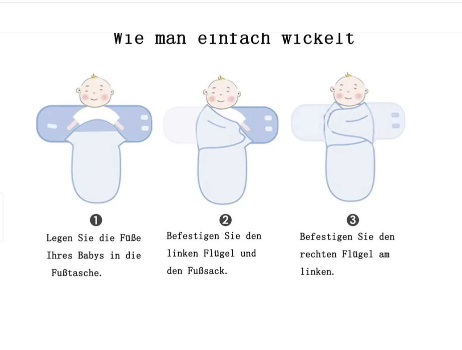 Антистрес пелена CuddleBug за бебе от 0 до 4 месеца