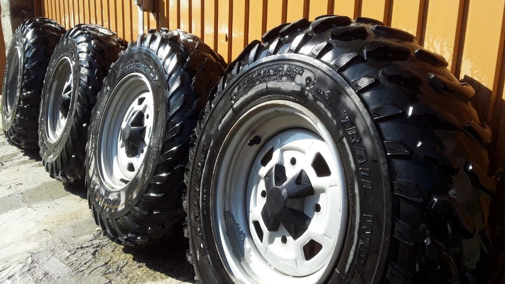 Roti atv 4x136 Can Am Bombardier cu anvelope Carlisle American