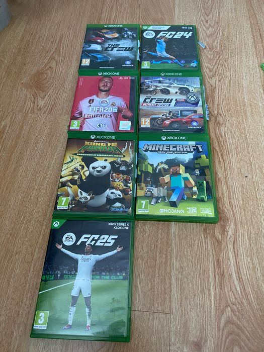 Xbox one +6 игри+FC24 25