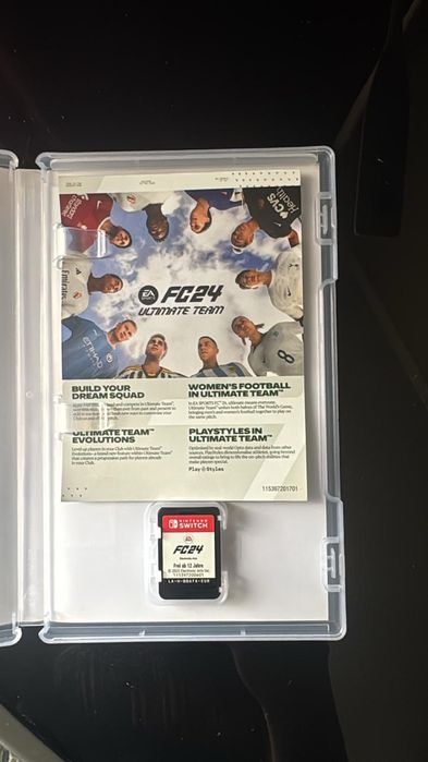 FC 24 на Nintendo switch