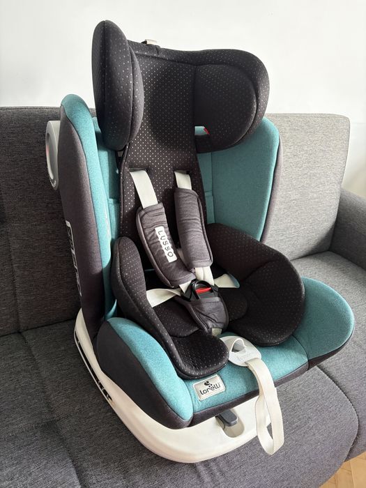 Столче за кола Lorelli - Lusso SPS Isofix, 0-36 kg., синьо