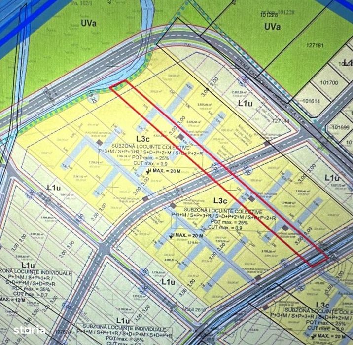 Vanzare teren 2300 mp – Extindere Deventer – Zona premium Tineretu